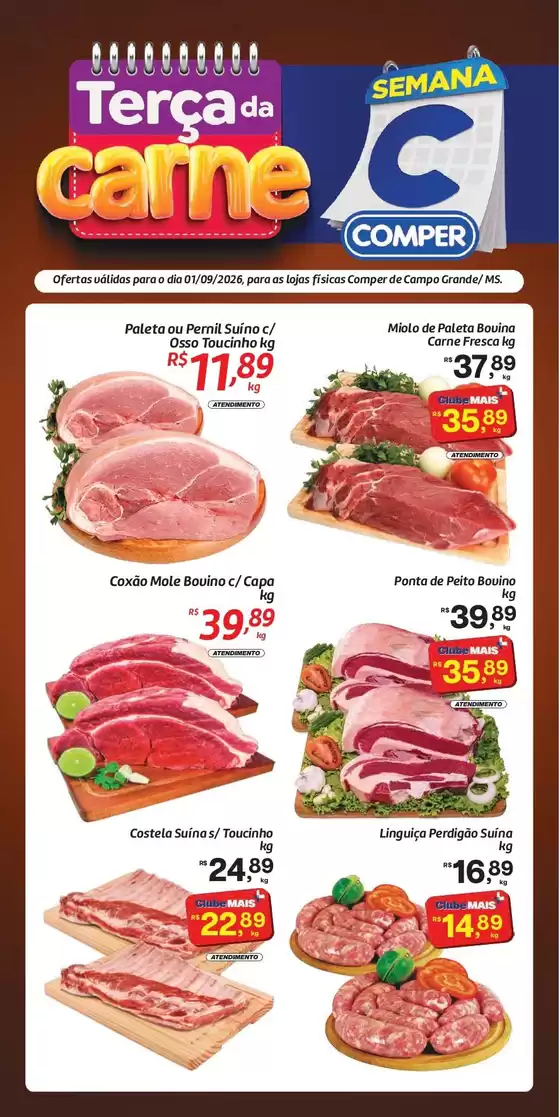Catálogo Comper | Terça da Carne | 2026-09-01T00:00:00.000Z - 2026-09-01T00:00:00.000Z