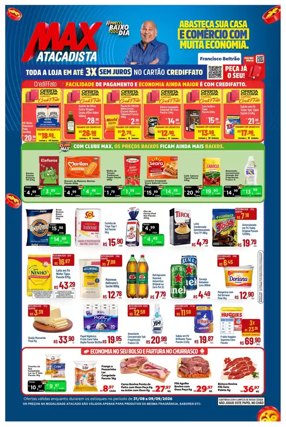 Catálogo Max Atacadista | Melhores ofertas para compradores econômicos | 2026-08-31T00:00:00.000Z - 2026-09-09T00:00:00.000Z