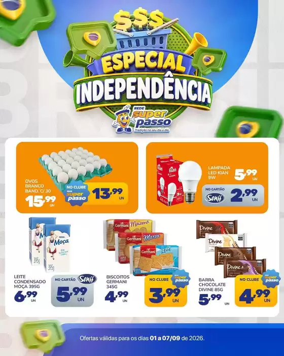 Catálogo Rede Super Passo | Encarte Rede Super Passo | 2026-09-01T00:00:00.000Z - 2026-09-07T00:00:00.000Z