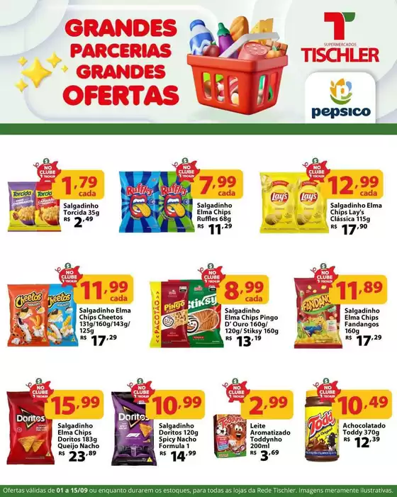 Catálogo Supermercados Tischler | Ofertas especiais atraentes para todos | 2026-09-01T00:00:00.000Z - 2026-09-15T00:00:00.000Z