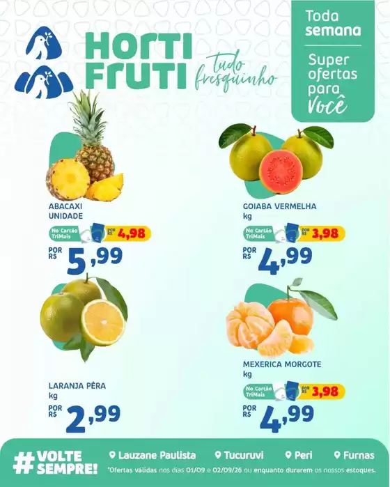 Catálogo Trimais Supermercado | Ofertas e promoções atuais | 2026-09-01T00:00:00.000Z - 2026-09-02T00:00:00.000Z