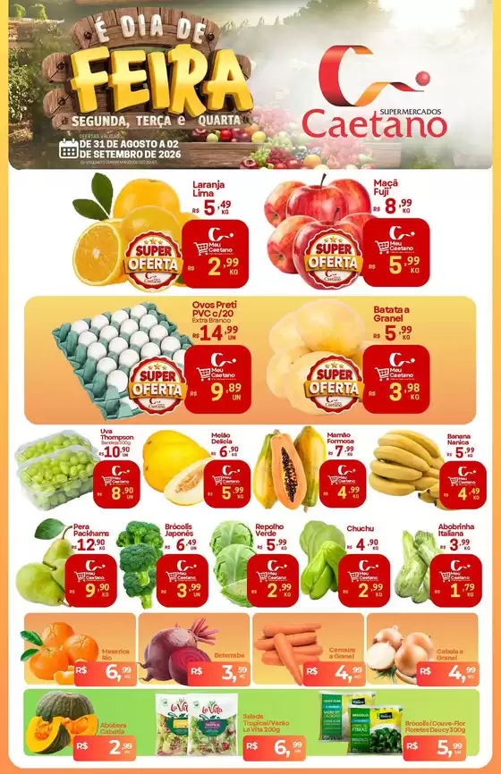 Catálogo Supermercados Caetano | Encarte Supermercados Caetano | 2026-08-31T00:00:00.000Z - 2026-09-02T00:00:00.000Z