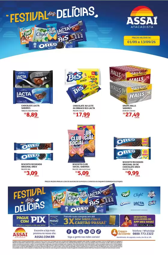 Catálogo Assaí Atacadista | Encarte Assaí Atacadista 170718-573 | 2026-09-01T00:00:00.000Z - 2026-09-13T00:00:00.000Z