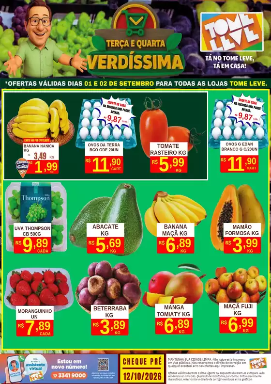 Catálogo Tome Leve | Ofertas especiais para você | 2026-09-01T00:00:00.000Z - 2026-09-02T00:00:00.000Z