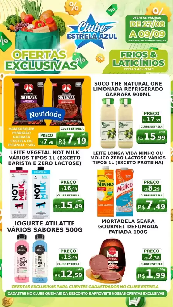 Catálogo Supermercado Estrela Azul | Promoções especiais em andamento | 2026-08-27T00:00:00.000Z - 2026-09-09T00:00:00.000Z