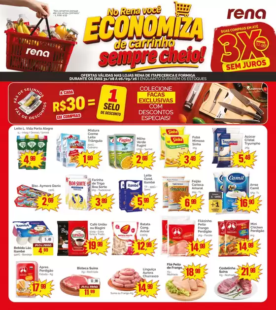 Catálogo Supermercados Rena | Itapecerica e Formiga Ofertas validasde 31 a 06.09 compressed | 2026-08-31T00:00:00.000Z - 2026-09-06T00:00:00.000Z