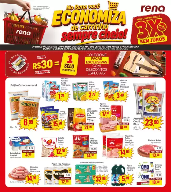 Catálogo Supermercados Rena | Nossas melhores ofertas para você | 2026-08-31T00:00:00.000Z - 2026-09-06T00:00:00.000Z