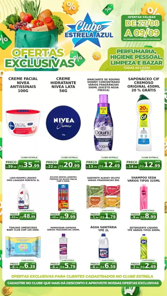 Catálogo Supermercado Estrela Azul | Nossas melhores ofertas para você | 2026-08-27T00:00:00.000Z - 2026-09-09T00:00:00.000Z