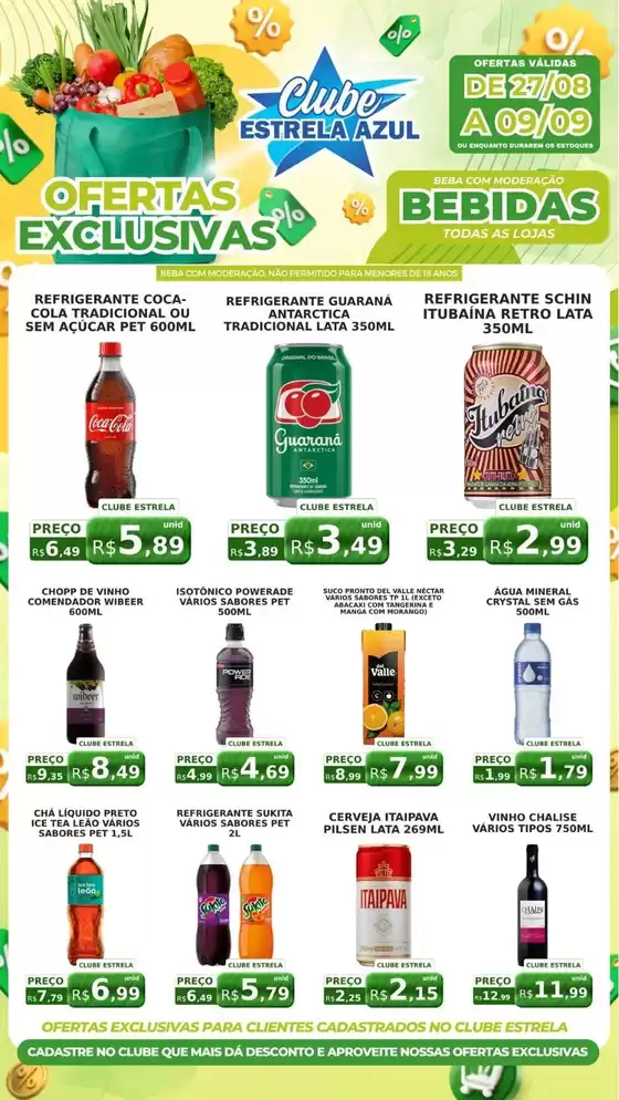 Catálogo Supermercado Estrela Azul | Novas ofertas para descobrir | 2026-08-27T00:00:00.000Z - 2026-09-09T00:00:00.000Z