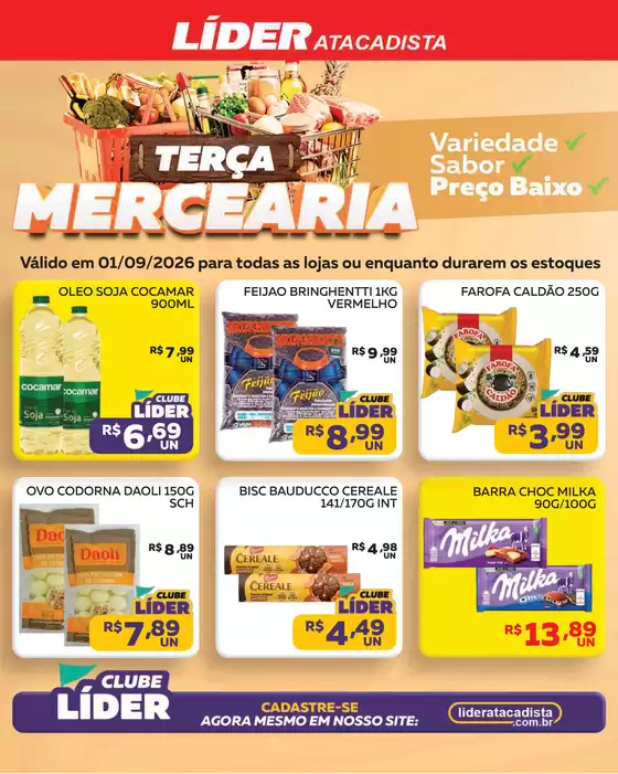 Catálogo Líder Atacadista | Cópia encarte terça da padaria e mer | 2026-09-01T00:00:00.000Z - 2026-09-01T00:00:00.000Z