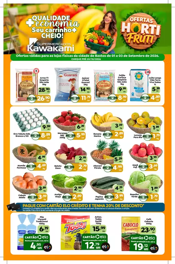 Catálogo Supermercados Kawakami | Ofertas - Bastos | 2026-09-01T00:00:00.000Z - 2026-09-03T00:00:00.000Z