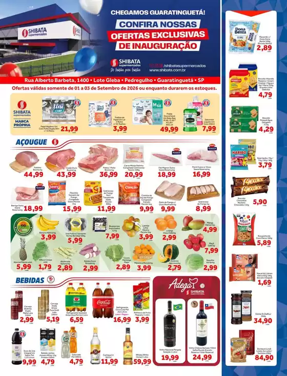 Catálogo Shibata Supermercados | Melhores ofertas e descontos | 2026-09-01T00:00:00.000Z - 2026-09-03T00:00:00.000Z