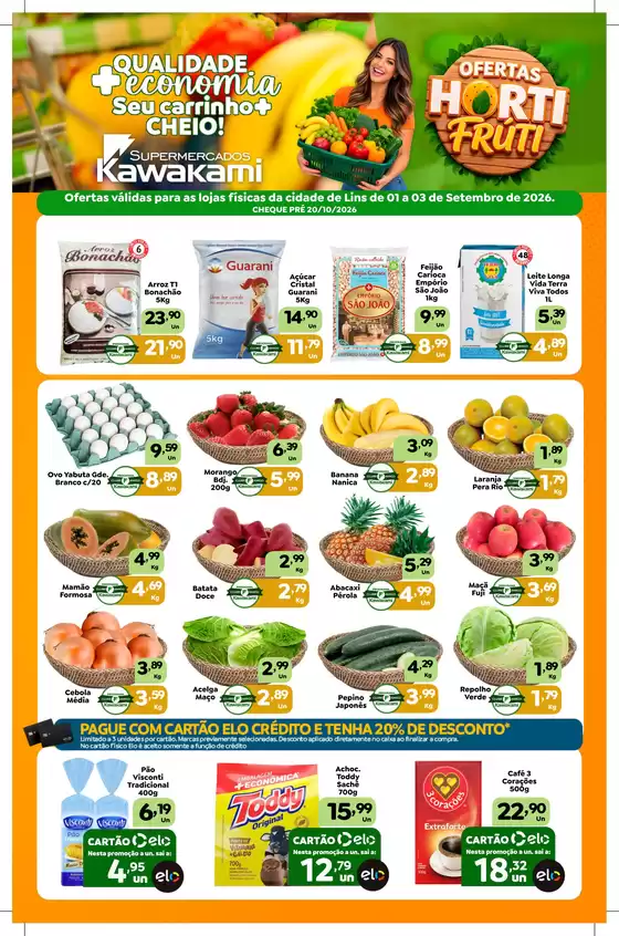 Catálogo Supermercados Kawakami | Ofertas - Lins | 2026-09-01T00:00:00.000Z - 2026-09-03T00:00:00.000Z