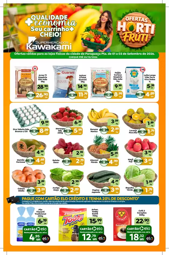 Catálogo Supermercados Kawakami | Ofertas - Paraguaçu Paulista | 2026-09-01T00:00:00.000Z - 2026-09-03T00:00:00.000Z