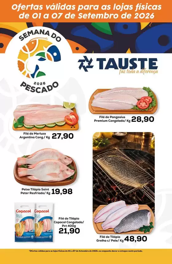 Catálogo Supermercados Tauste | Ofertas Tauste Especial Semana do Pescado | 2026-09-01T00:00:00.000Z - 2026-09-07T00:00:00.000Z