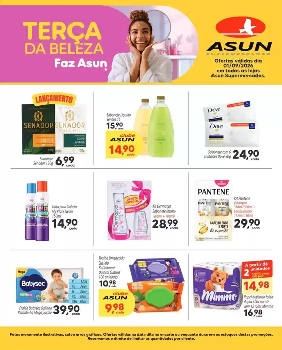 Catálogo Asun | Terça da Higiene e Beleza | 2026-09-01T00:00:00.000Z - 2026-09-01T00:00:00.000Z