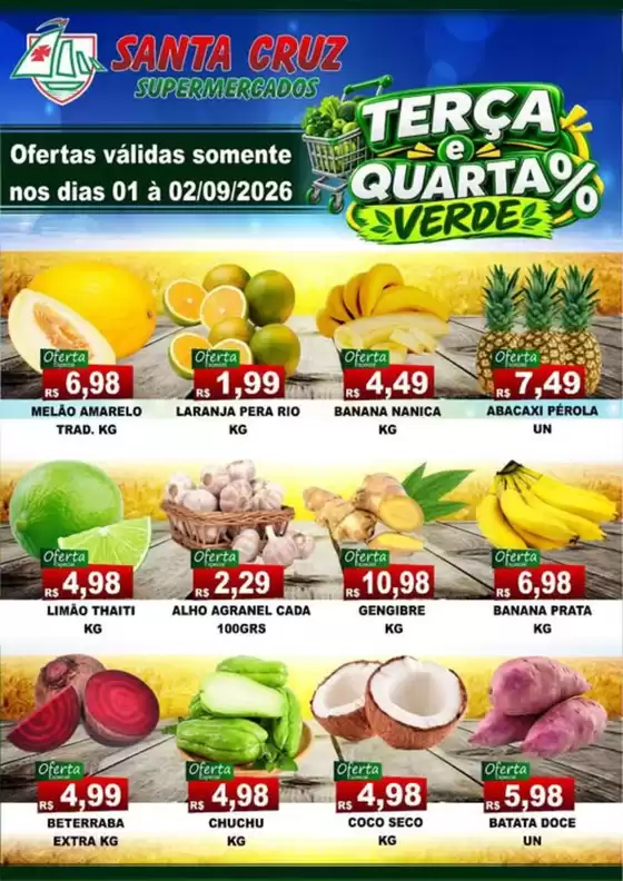 Catálogo Santa Cruz Supermercados | Terça E Quarta Verde | 2026-09-01T00:00:00.000Z - 2026-09-02T00:00:00.000Z