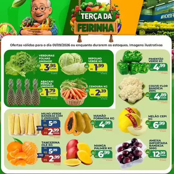 Catálogo Supermercados Tridico | Terça da Feirinha no Tridico! | 2026-09-01T00:00:00.000Z - 2026-09-01T00:00:00.000Z