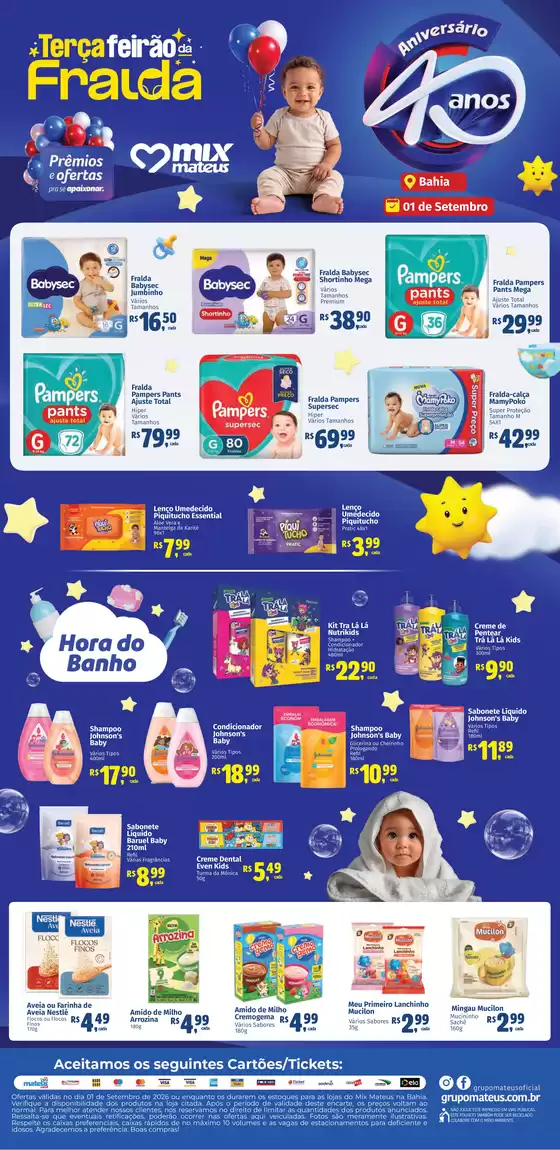 Catálogo Supermercados Mateus | Terça da Fralda | 2026-08-31T00:00:00.000Z - 2026-09-03T00:00:00.000Z