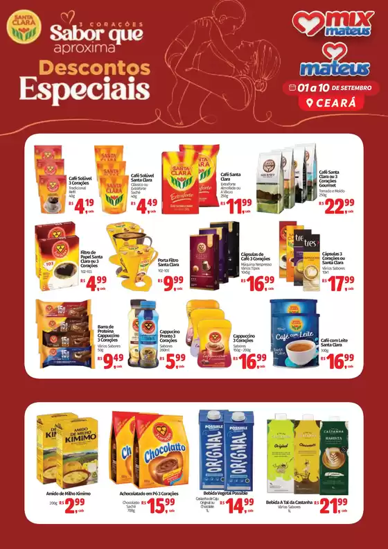Catálogo Supermercados Mateus | Exclusivo 3 corações | 2026-08-31T00:00:00.000Z - 2026-09-10T00:00:00.000Z