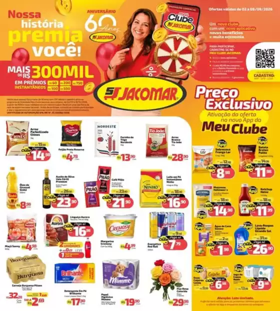 Catálogo Supermercado Jacomar | Ofertas | 2026-09-02T00:00:00.000Z - 2026-09-08T00:00:00.000Z