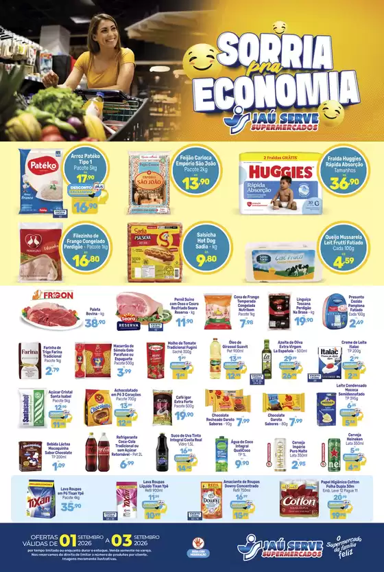 Catálogo Supermercados Jaù Serve | Ofertas de TV | 2026-09-02T00:00:00.000Z - 2026-09-03T00:00:00.000Z