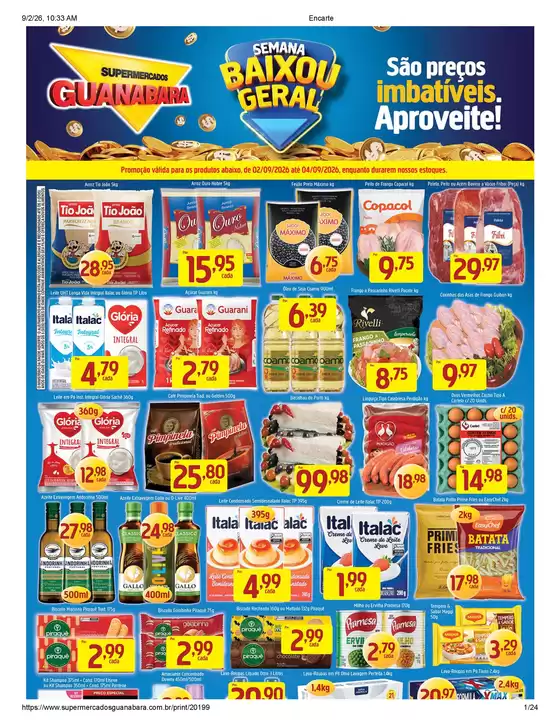 Catálogo Supermercados Guanabara | Ofertas | 2026-09-02T00:00:00.000Z - 2026-09-04T00:00:00.000Z