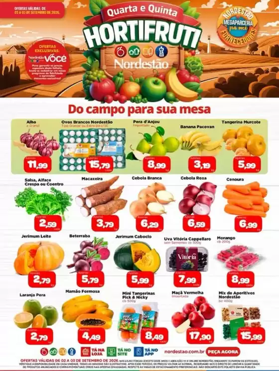 Catálogo Nordestão | Ofertas | 2026-09-02T00:00:00.000Z - 2026-09-03T00:00:00.000Z