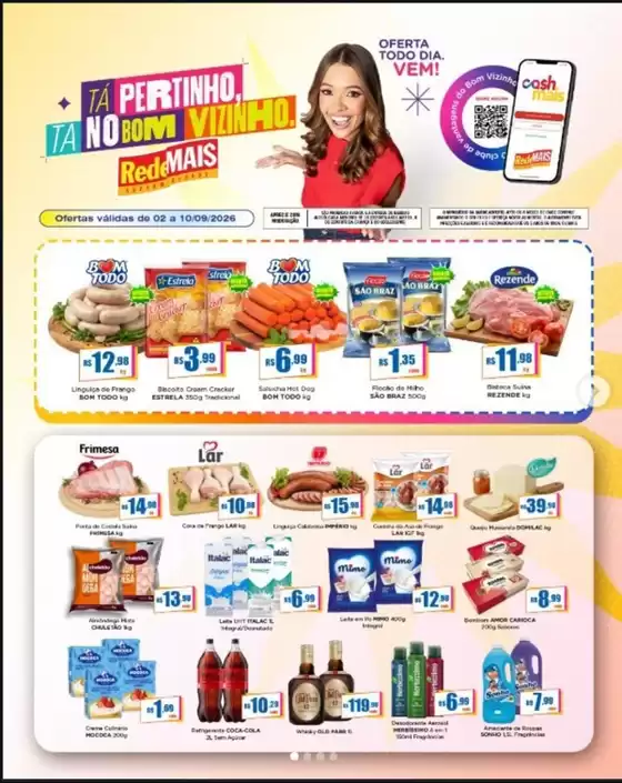 Catálogo Rede Mais Supermercados | Ofertas | 2026-09-02T00:00:00.000Z - 2026-09-10T00:00:00.000Z