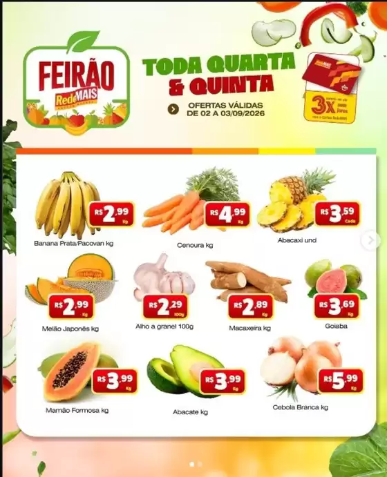 Catálogo Rede Mais Supermercados | Feirão | 2026-09-02T00:00:00.000Z - 2026-09-03T00:00:00.000Z