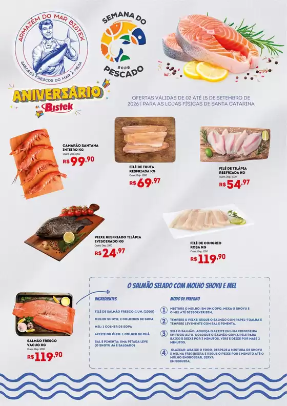 Catálogo Bistek Supermercados | Descontos e promoções | 2026-09-02T00:00:00.000Z - 2026-09-15T00:00:00.000Z