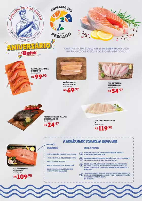 Catálogo Bistek Supermercados | Ofertas exclusivas para nossos clientes | 2026-09-02T00:00:00.000Z - 2026-09-15T00:00:00.000Z