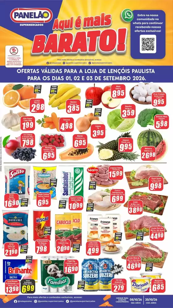 Catálogo Panelão | Melhores ofertas e descontos | 2026-09-01T00:00:00.000Z - 2026-09-03T00:00:00.000Z
