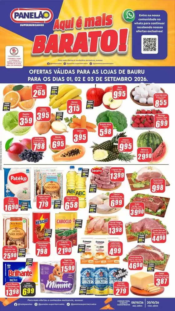 Catálogo Panelão | Nossas melhores ofertas para você | 2026-09-01T00:00:00.000Z - 2026-09-03T00:00:00.000Z
