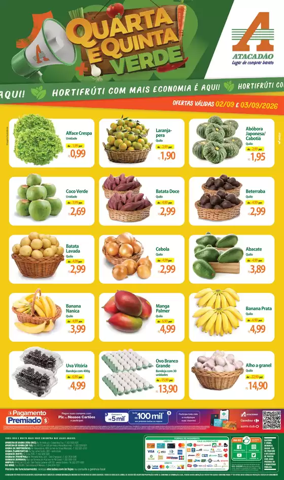 Catálogo Atacadão em Trindade | Atacadão - Hortifrúti | 2026-09-02T00:00:00.000Z - 2026-09-03T00:00:00.000Z