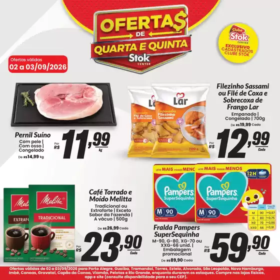 Catálogo Stok Center | 55991 | 2026-09-02T00:00:00.000Z - 2026-09-03T00:00:00.000Z