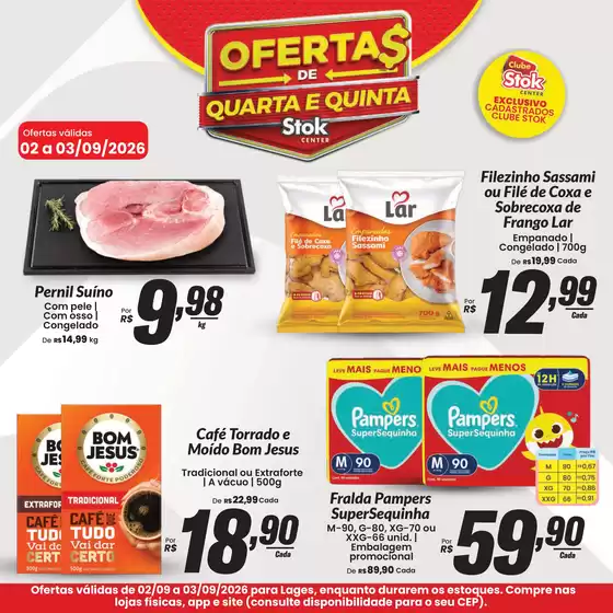 Catálogo Stok Center | 55992 | 2026-09-02T00:00:00.000Z - 2026-09-03T00:00:00.000Z