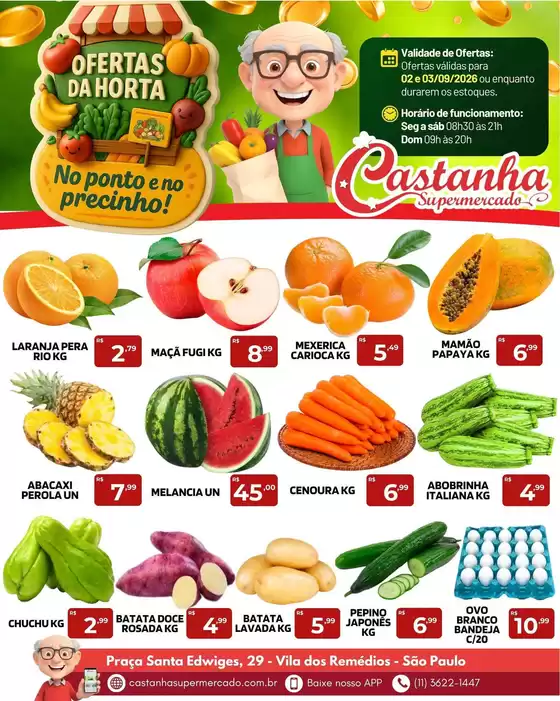 Catálogo Supermercado Castanha | Encarte Supermercado Castanha | 2026-09-02T00:00:00.000Z - 2026-09-03T00:00:00.000Z