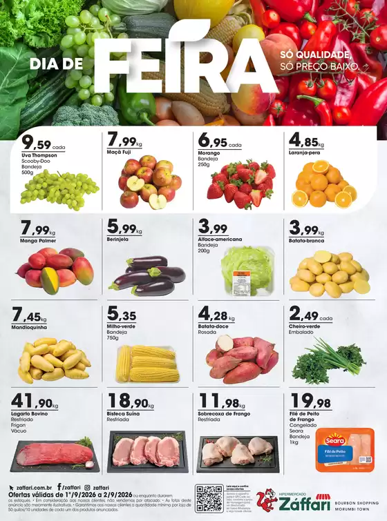Catálogo Zaffari | Ofertas Dia de Feira | 2026-09-01T00:00:00.000Z - 2026-09-02T00:00:00.000Z