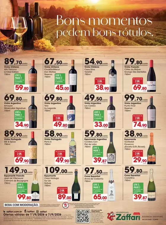 Catálogo Zaffari | Anúncio Bebidas | 2026-09-01T00:00:00.000Z - 2026-09-07T00:00:00.000Z