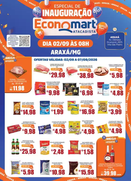 Catálogo Economart Atacadista | ARAXA INAUGURACAO BAIXA | 2026-09-02T00:00:00.000Z - 2026-09-07T00:00:00.000Z