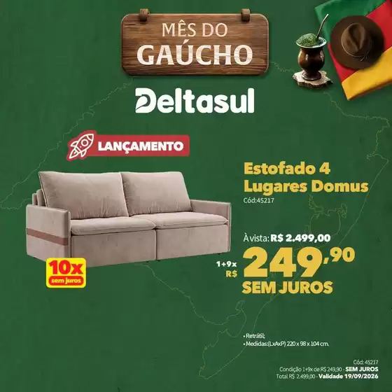 Catálogo Deltasul em Suzano | Encarte Deltasul | 2026-09-02T00:00:00.000Z - 2026-09-19T00:00:00.000Z