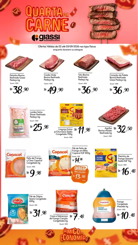 Catálogo Giassi Supermercados | Encarte Giassi Supermercados | 2026-09-02T00:00:00.000Z - 2026-09-03T00:00:00.000Z