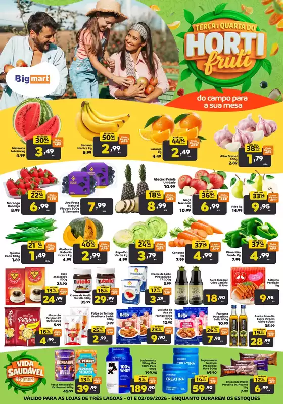 Catálogo Bigmart | Melhores ofertas para todos os caçadores de pechinchas | 2026-09-02T00:00:00.000Z - 2026-09-02T00:00:00.000Z