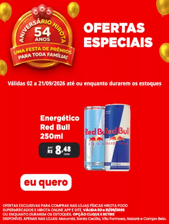 Catálogo Hirota Food Supermercado | Ótima oferta para todos os clientes | 2026-09-02T00:00:00.000Z - 2026-09-21T00:00:00.000Z