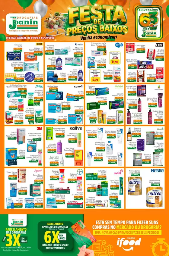Catálogo Supermercados Joanin | Promoções especiais em andamento | 2026-09-01T00:00:00.000Z - 2026-09-15T00:00:00.000Z