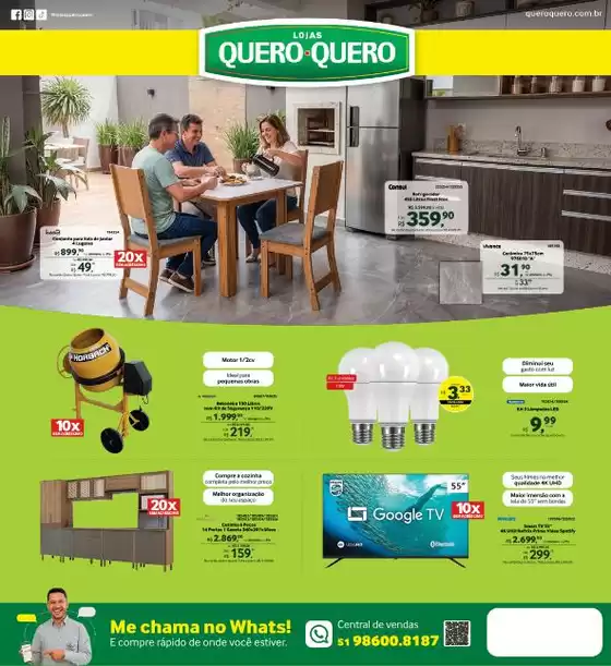 Catálogo Quero Quero | GRANDES OFERTAS DE SETEMBRO Paraná Mato Grosso do Sul e São Paulo | 2026-09-02T00:00:00.000Z - 2026-09-02T00:00:00.000Z