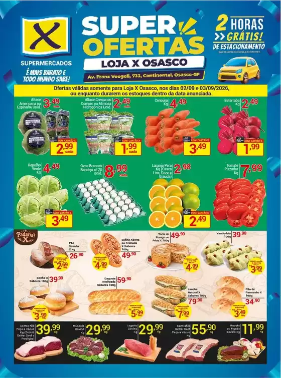Catálogo X Supermercados | Nossas melhores ofertas para você | 2026-09-02T00:00:00.000Z - 2026-09-03T00:00:00.000Z