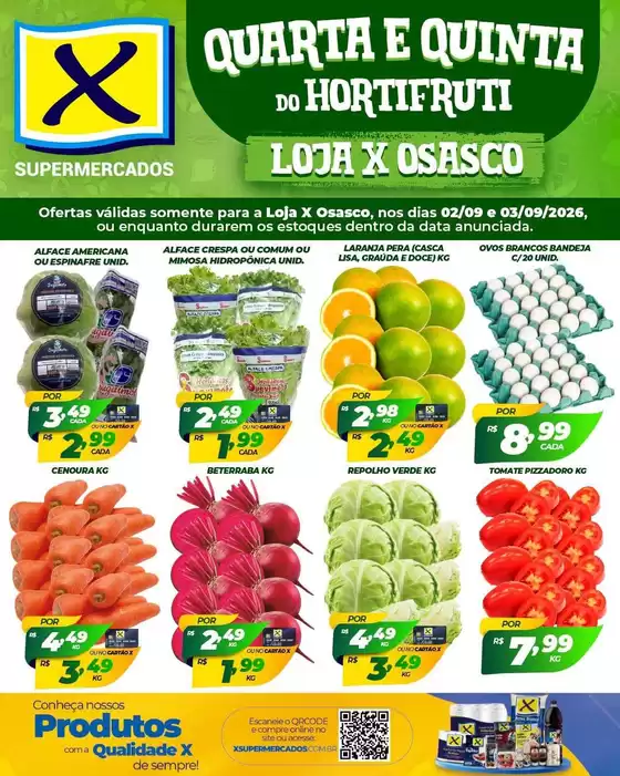 Catálogo X Supermercados | Economize agora com nossas ofertas | 2026-09-02T00:00:00.000Z - 2026-09-03T00:00:00.000Z