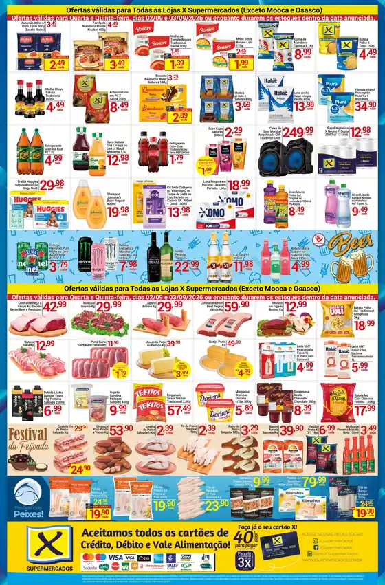 Catálogo X Supermercados | Grandes descontos em produtos selecionados | 2026-09-02T00:00:00.000Z - 2026-09-03T00:00:00.000Z